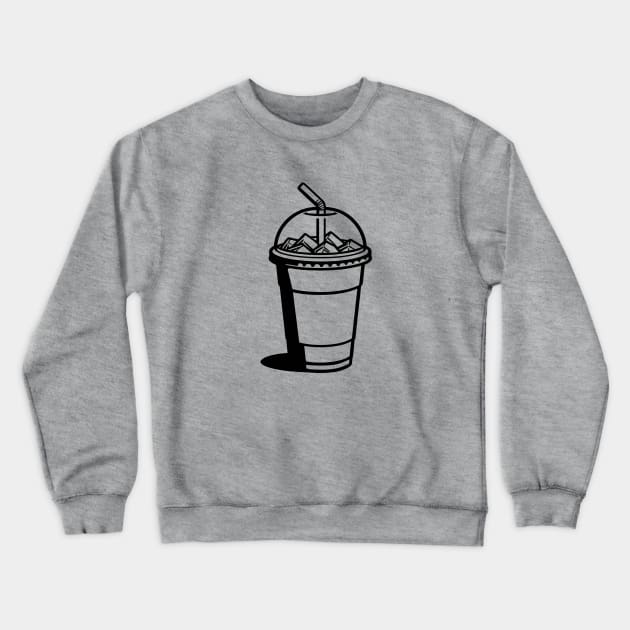 Iced Coffee Crewneck Sweatshirt by KayBee Gift Shop